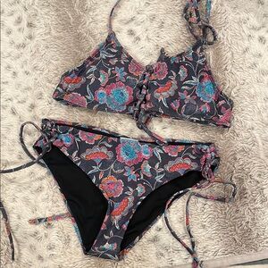 No brand Floral Bikini Set